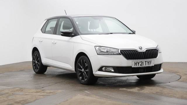 Skoda Fabia 1.0 TSI Colour Edition 5dr DSG Hatchback Petrol White
