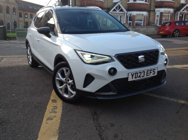 SEAT Arona 1.0 TSI 110 FR 5dr Hatchback Petrol White