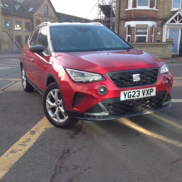 SEAT Arona 1.0 TSI 110 FR 5dr Hatchback Petrol Red