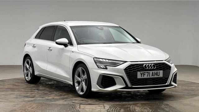 Audi A3 1.0 30 TFSI S Line 5dr Hatchback Petrol White