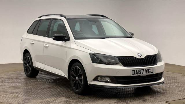 Skoda Fabia 1.0 TSI 110 Monte Carlo 5dr Estate Petrol White