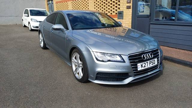 Audi A7 3.0 TDI Quattro S Line 5dr S Tronic Hatchback Diesel Grey
